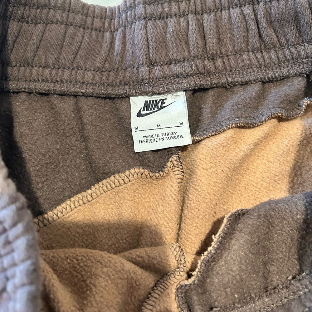 Nike Brown Athletic Shorts M Color block EUC - Picture 4 of 6